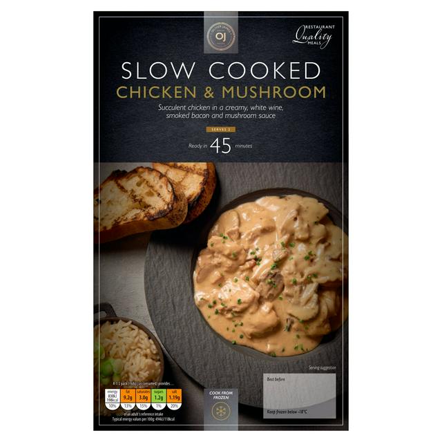 Oliver James Slow Cooked Chicken & Mushroom 400g