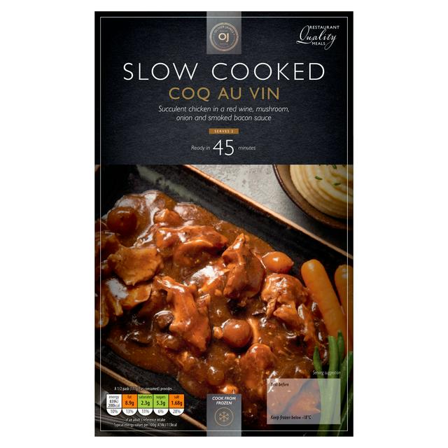 Oliver James Slow Cooked Coq Au Vin 340g