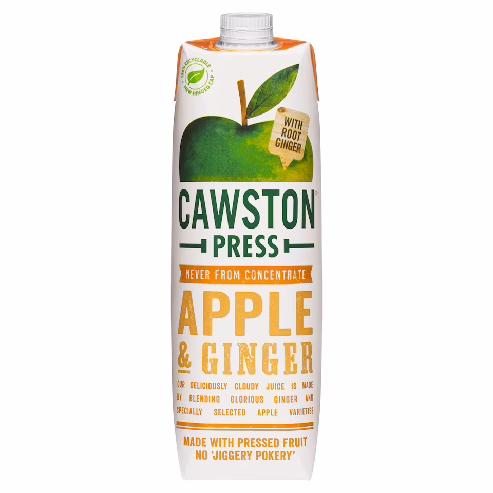 Cawston Press Apple & Ginger Juice 1 Litre