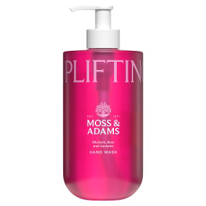 Moss & Adams Uplifting Rhubarb, Rose and Gardenia Hand Wash 400ml