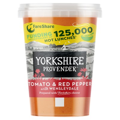 Yorkshire Provender Tomato, Red Pepper & Wensleydale Soup