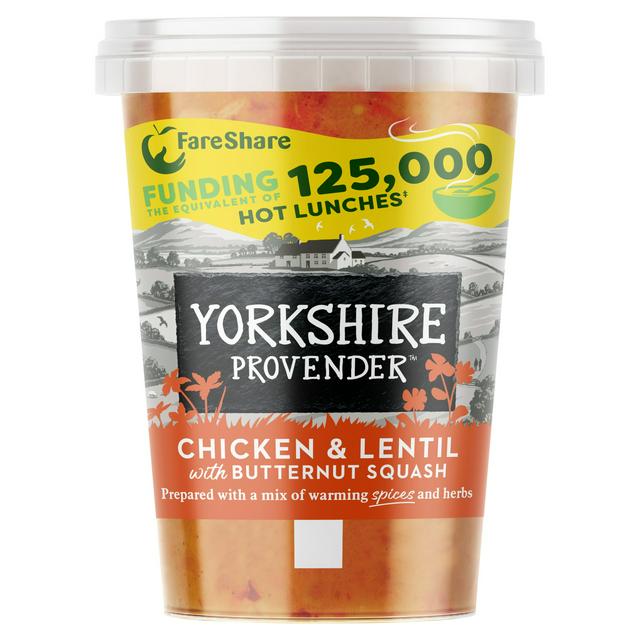 Yorkshire Provender Chicken & Lentil with Butternut Squash 560g