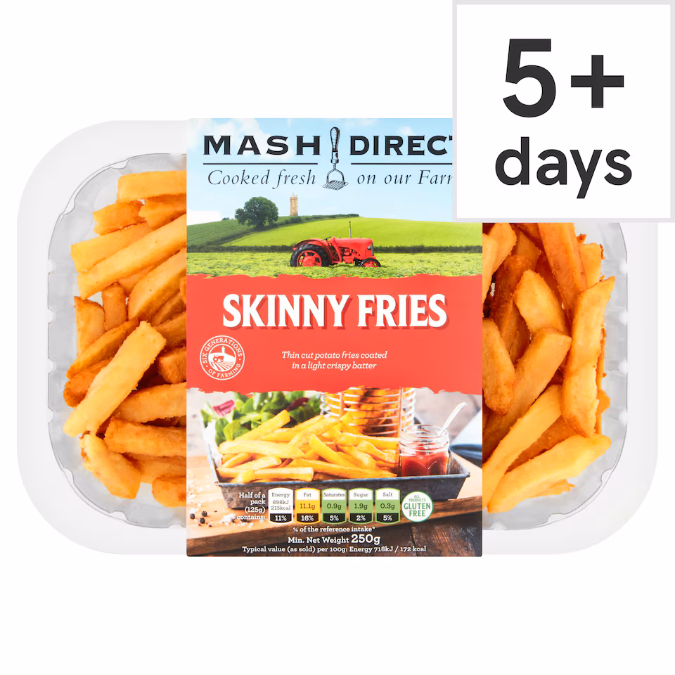 Mash Direct Skinny Fries 250G