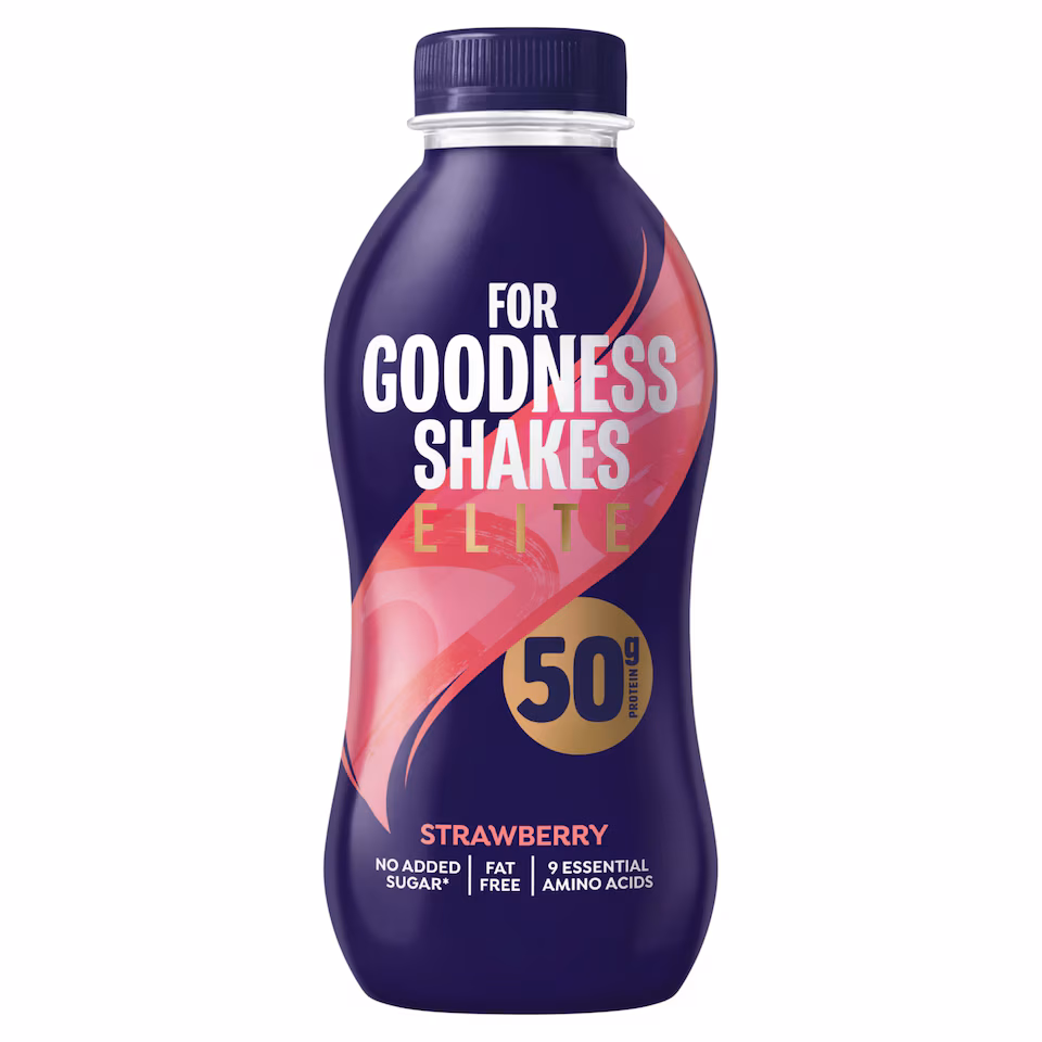 For Goodness Shakes Protein Strawberry Shake 471ml