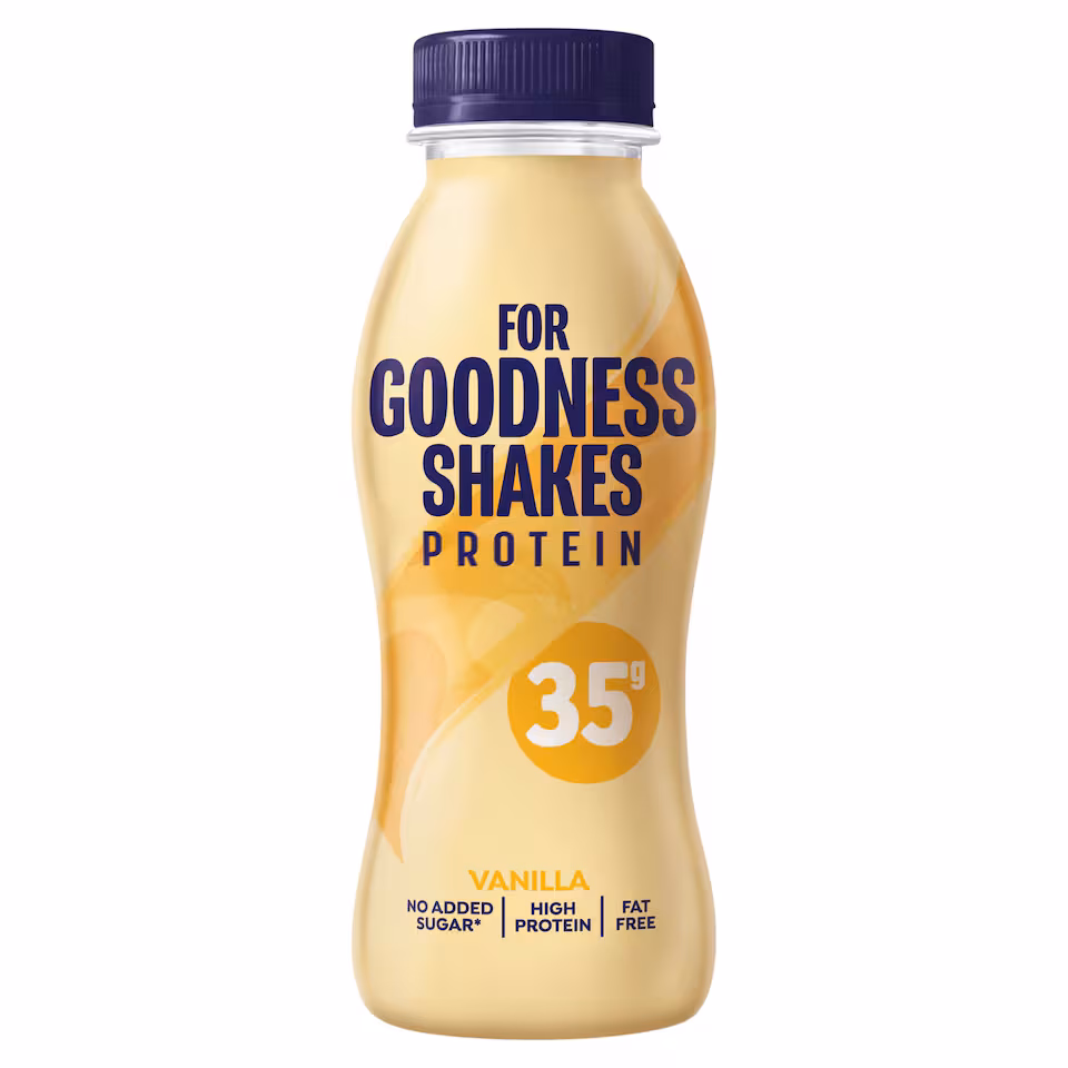 For Goodness Shakes Protein Vanilla 330ml