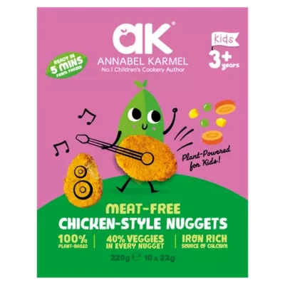 Annabel Karmel Meat-Free Chicken-Style Nuggets Kids 3+ Years 220g (10 x 22g)