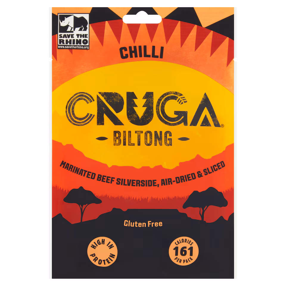 Cruga Chilli Biltong - Gluten Free 60g