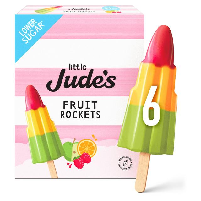 Little Jude's Fruit Rockets 6 x 55ml