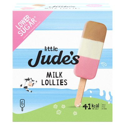 Little Jude's Milk Ice Lollies