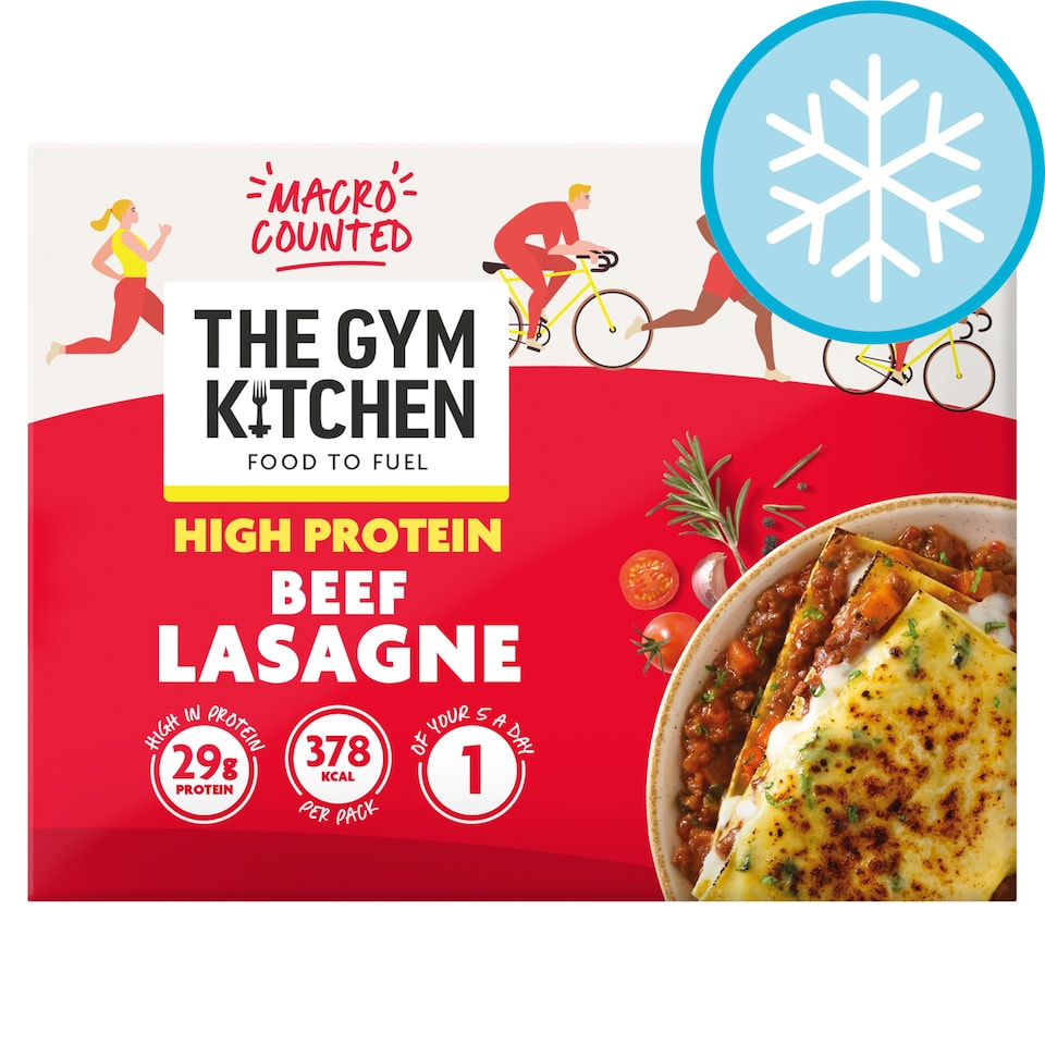 The Gym Kitchen Beef Lasagne 400G