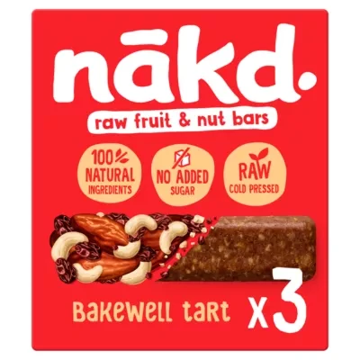 Nakd Bakewell Tart Fruit & Nut Bar