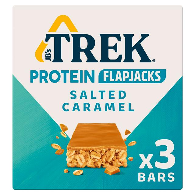 Trek Salted Caramel Protein Flapjacks 3x50g