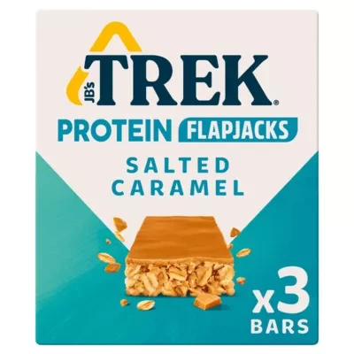Trek Protein Flapjacks Salted Caramel 3 x 40g