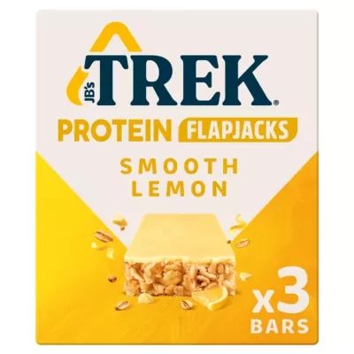 Trek Protein Flapjacks Smooth Lemon 3 x 40g
