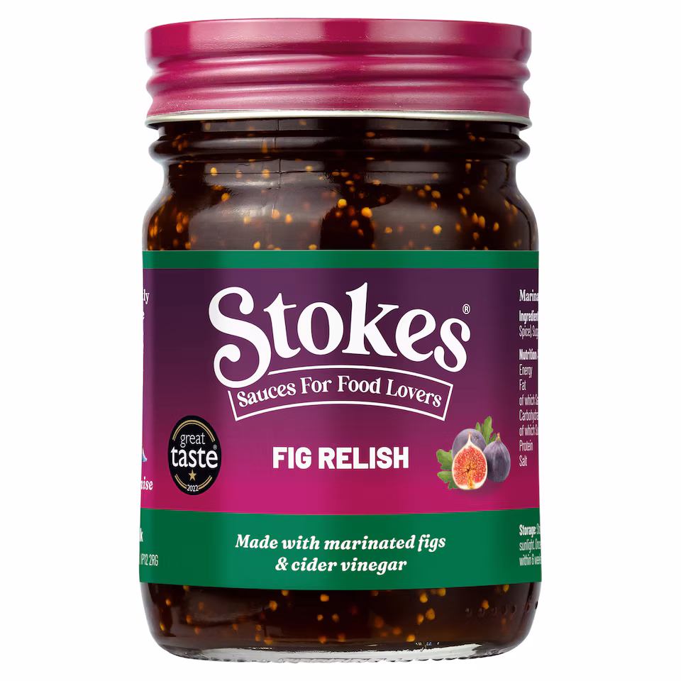 Stokes Fig Relish 250g