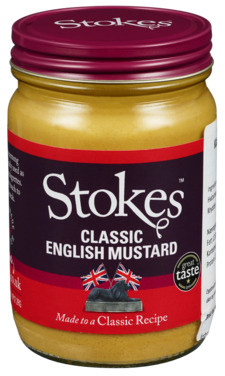 Stokes Classic English Mustard 185 g