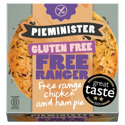 Pieminister Gluten Free Ranger Chicken, Ham & Leek Pie