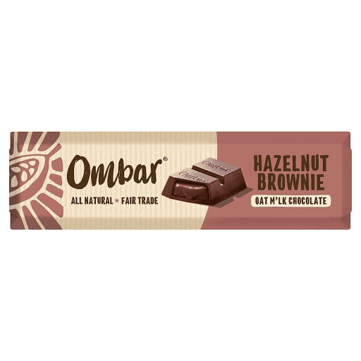 Ombar Hazelnut Brownie Oat Milk Chocolate 42g