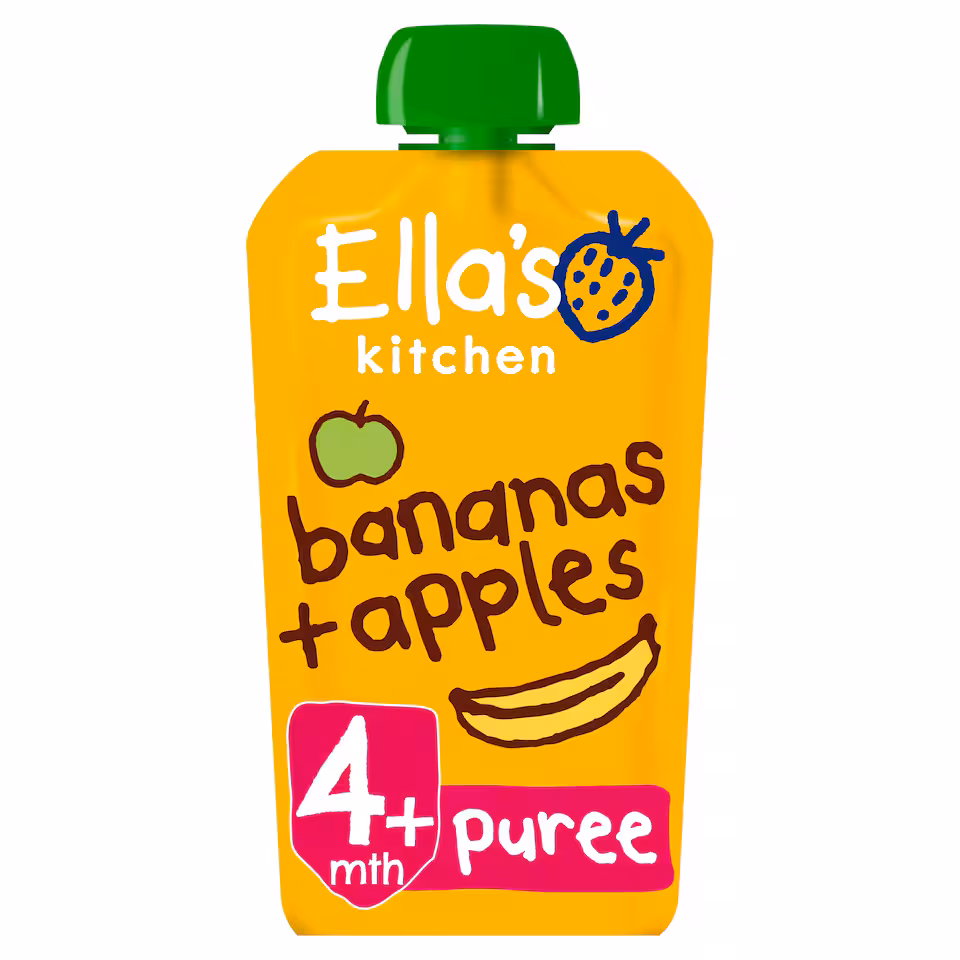 Ella's Kitchen Apples Plus Bananas 120G