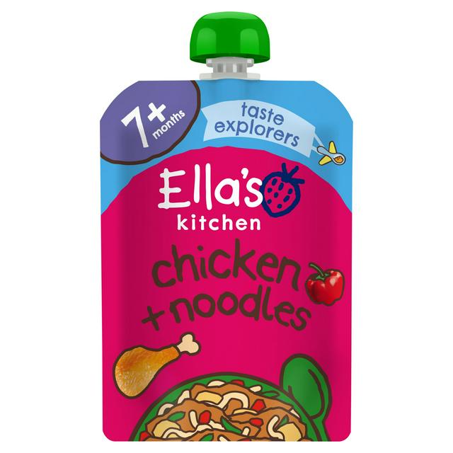 Ella's Kitchen Organic Chicken & Noodles Baby Food Pouch 7+ Months 130g