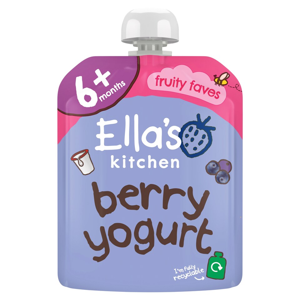 Ella's Kitchen Greek Yogurt Berry 90G