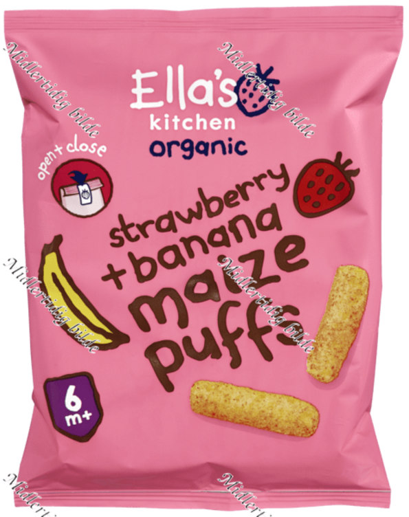 Maismums Jordbær&Banan 20g Ellas