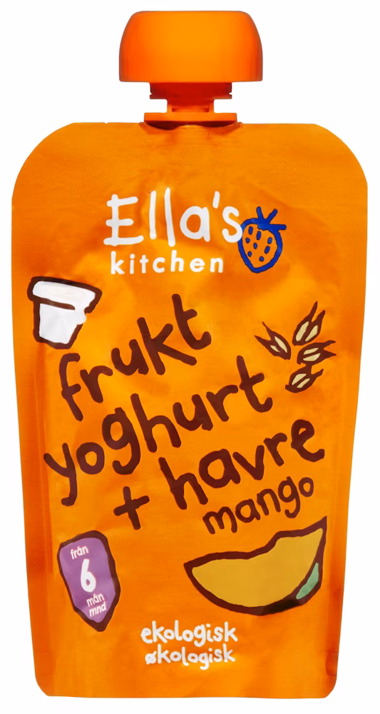 Frukt Yoghurt + Havre Mango Fra 6 mnd, 100 g
