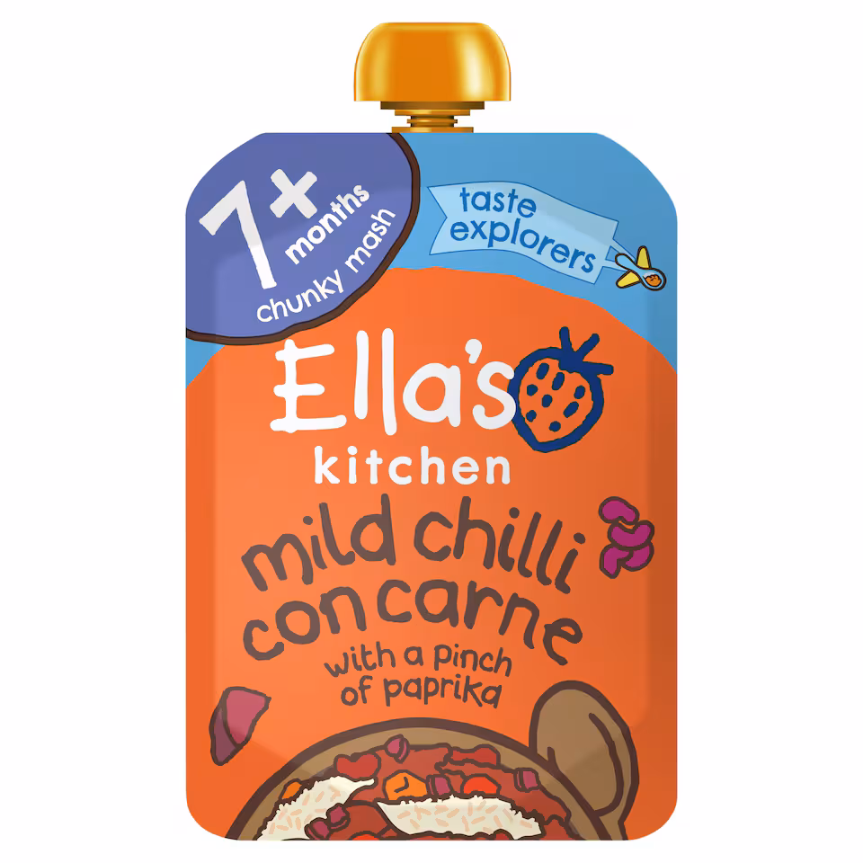 Ella's Kitchen Mild Chilli Con Carne 130G