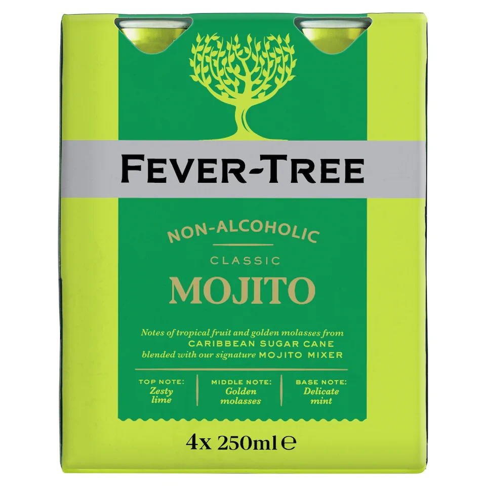 Fever Tree Non-Alcoholic Mojito 4 x 250ml