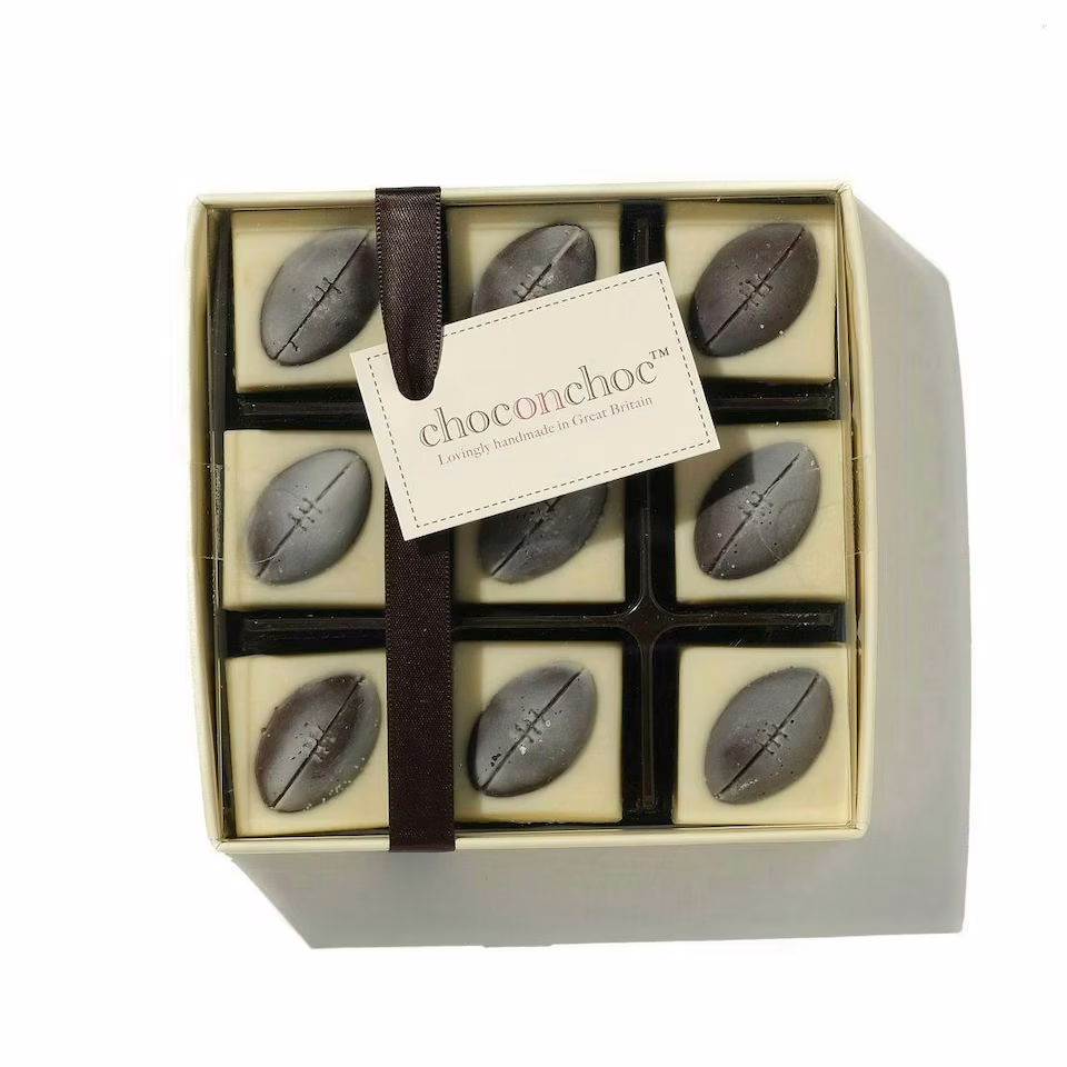 Chocolate Rugby Balls