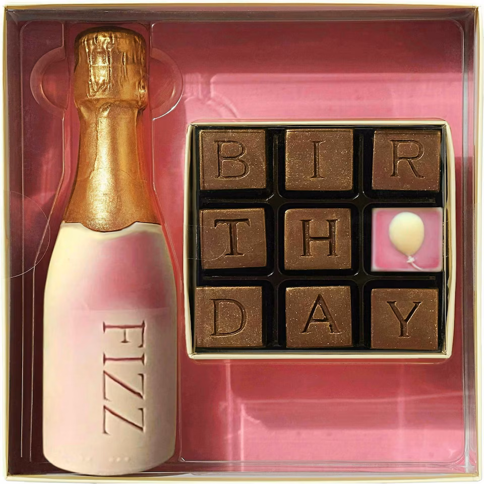Chocolate Birthday And Fizz Gift Box