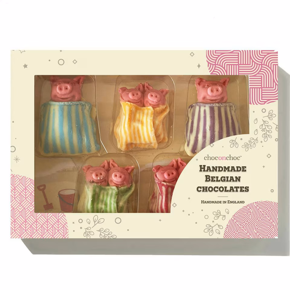 Chocolate Pigs In Summer Blankets