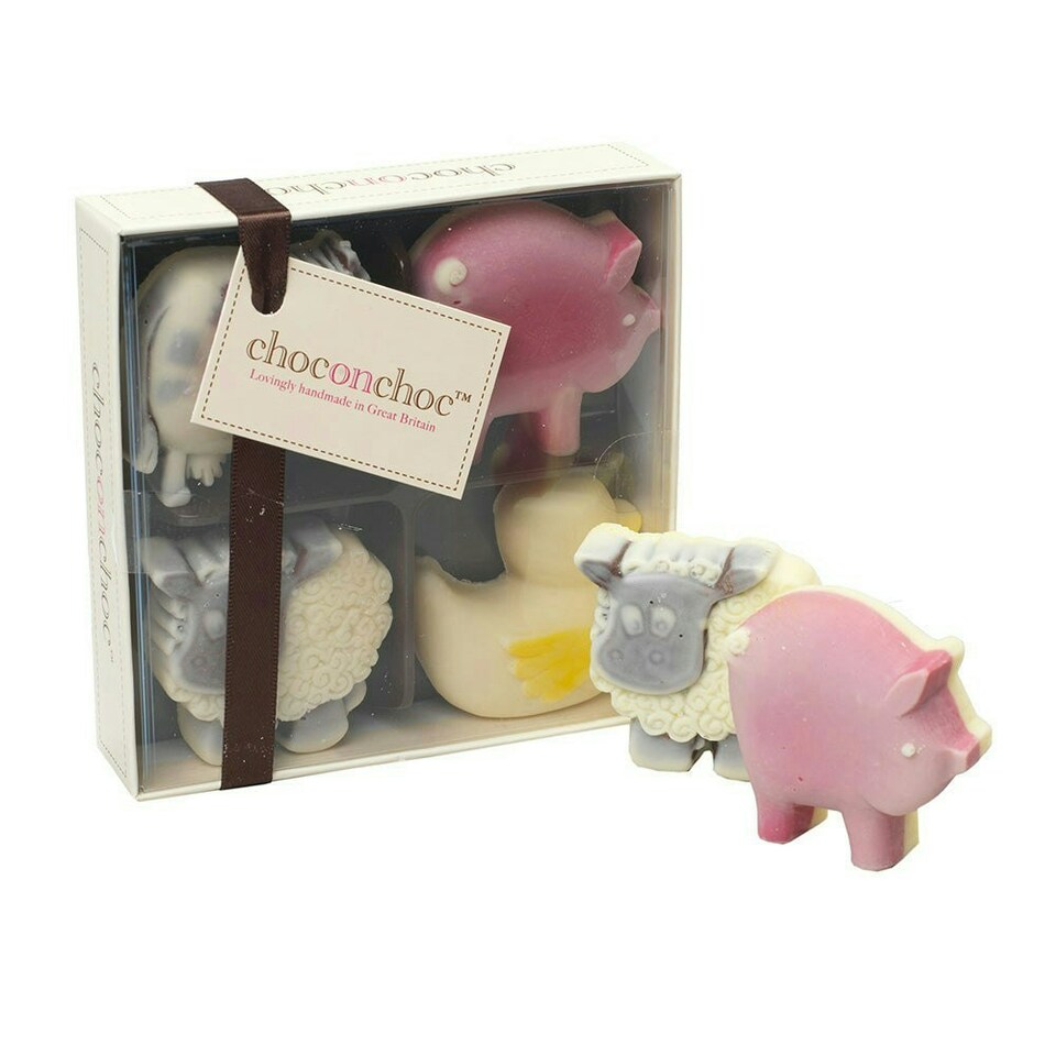 Chocolate Animals Farmyard Selection Four Box
