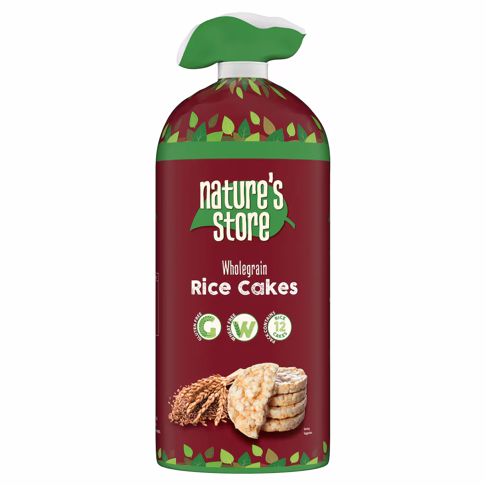 Natures Store Wholegrain Rice Cakes 120g