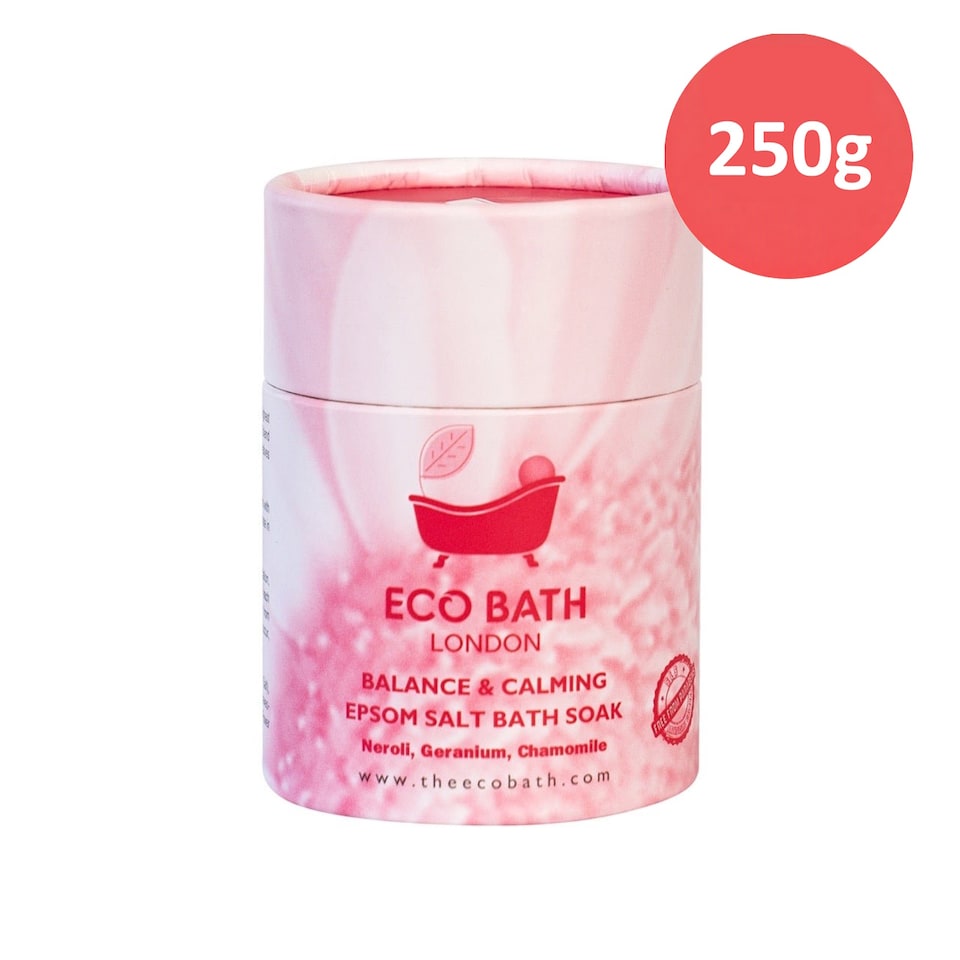 Balance & Calming Epsom Salt Bath Soak Gift Tube