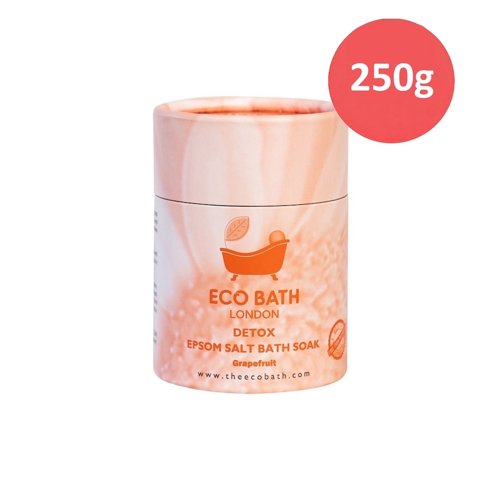Detox Grapefruit Epsom Salt Bath Soak Gift Tube