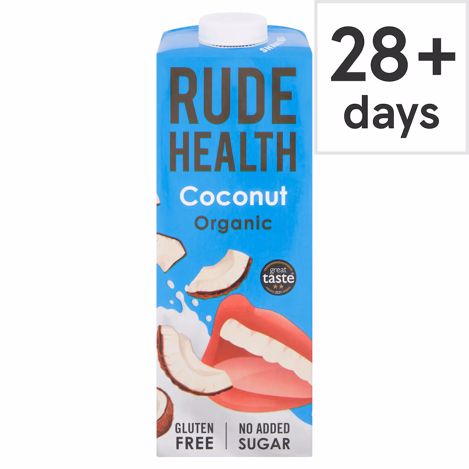 Rude Health Organic Coconut Longlife Dairy Free Drink 1L