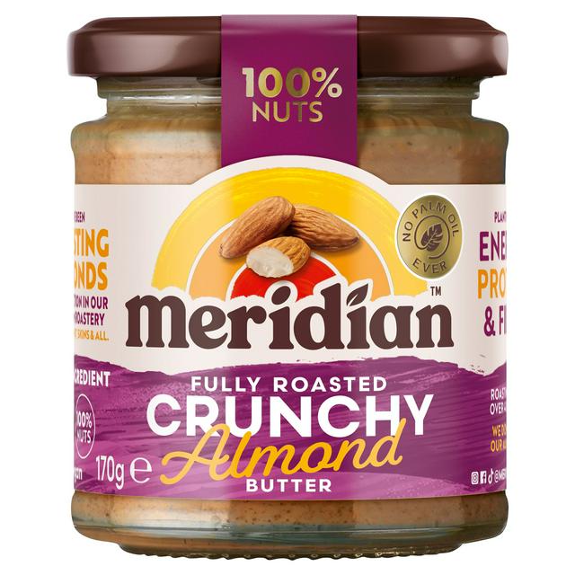 Meridian Crunchy Almond Butter 170g