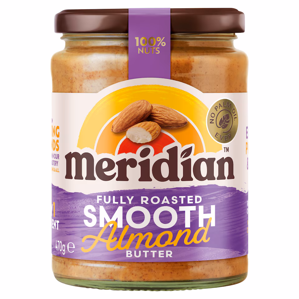 Meridian Smooth Almond Butter 470g