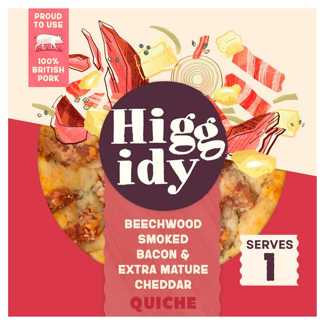 Higgidy Smoked Ham Hock & Mature Cheddar Quiche