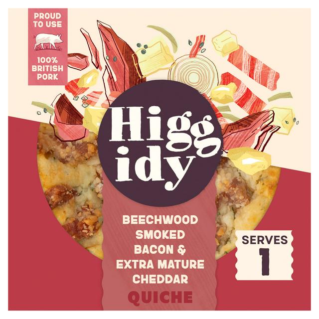 Higgidy Smoked Ham Hock & Mature Cheddar Quiche