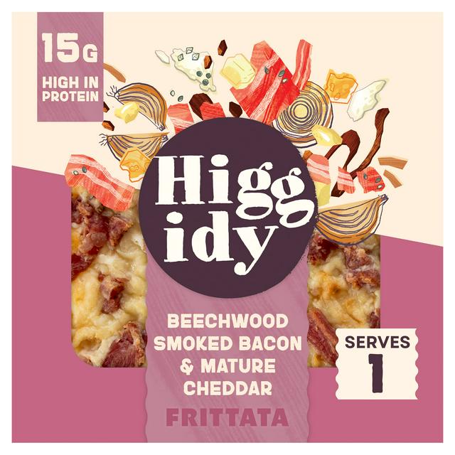Higgidy 155g Beechwood Smoked Bacon & Mature Cheddar Frittata
