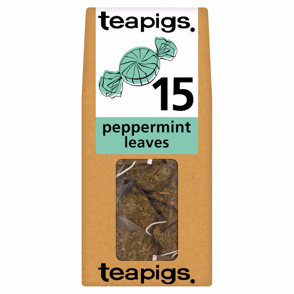 Teapigs Peppermint Leaves Tea Bags 15 Pack 30g