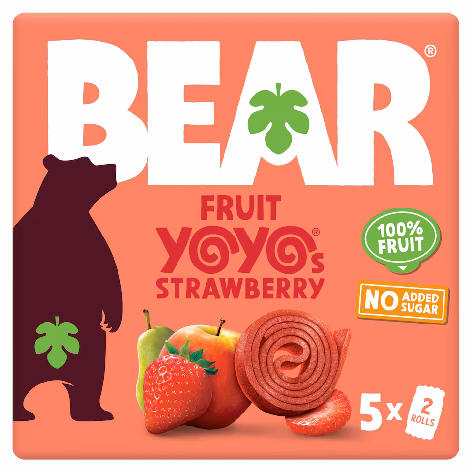 Bear Strawberry Yoyo Multipack 5X20g