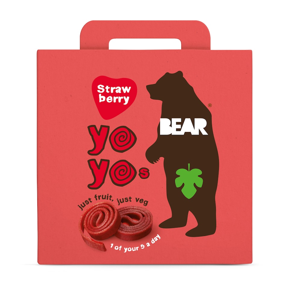 Bear Yoyo Multipack Strawberry (5 x 20g) x 6 | Multi