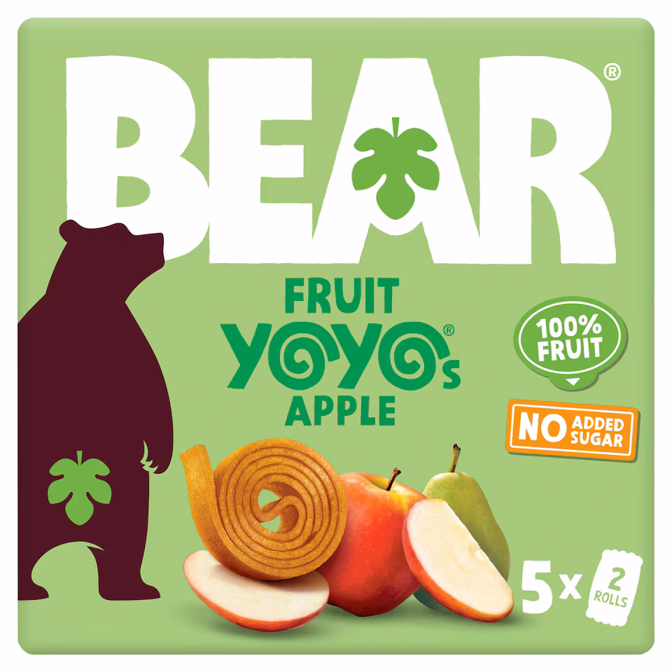 BEAR Fruit Yoyos Apple Multipack 5 x 20g