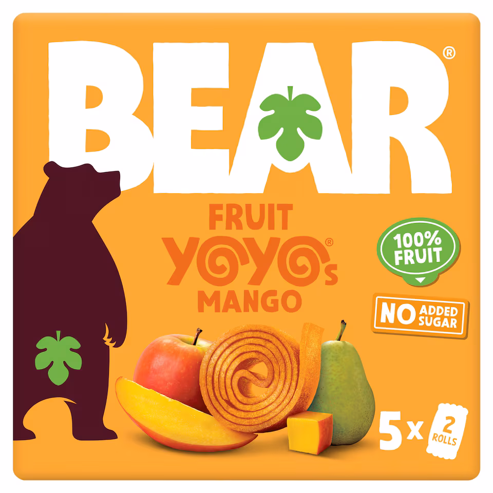 BEAR Fruit Yoyos Mango Multipack 5 x 20g