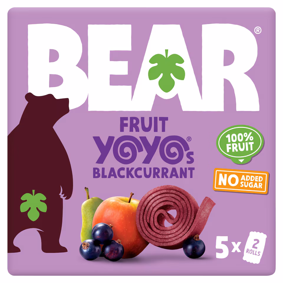 Bear Blackcurrant Yoyo Multipack 5X20g