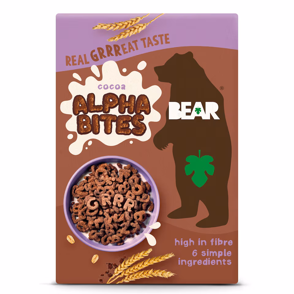 BEAR Cocoa Alpha Bites Cereal 350g