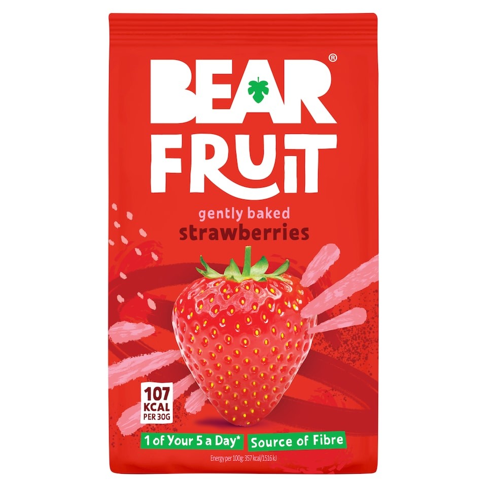 BEAR Fruit Dried Strawberries 90g